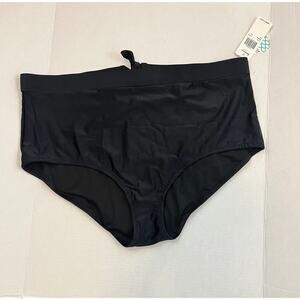 Raisins curve size 24w Tummy Thinner black Bikini Bottoms new